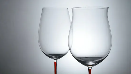 460ml 15.56oz Custom Crystal Champagne Glasses Lead Free Crystal Glass Burgundy Goblet Wedding Wine Glass for Drinking