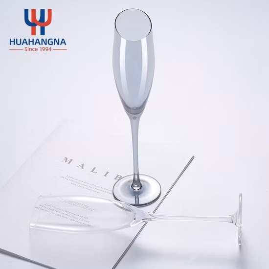 Eo China fábrica personalizada cor âmbar de Natal moderna decorativa de casamento de grande capacidade taça de vinho tinto flautas de champanhe